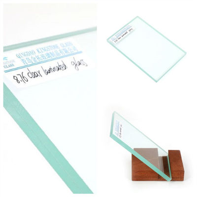 Vidro laminado resistente a impactos de 4+4mm