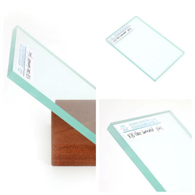 6.76mm / 8.76mm vidro laminado à prova de som transparente para janela / porta