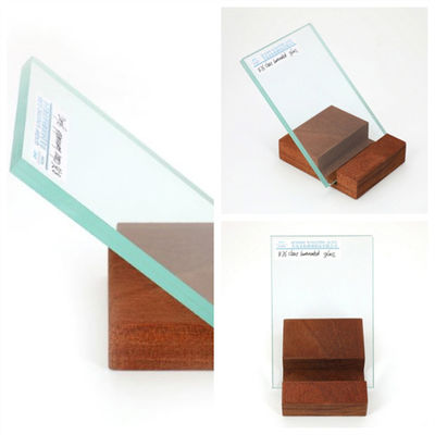 3 mm + 3 mm Vidro flutuante laminado transparente Isolamento térmico Dimensão personalizada Espessura