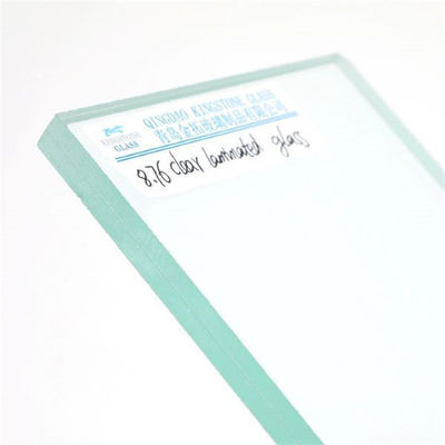 Controle de som Painéis de vidro laminado transparente PVB acústico para janela / porta / divisória