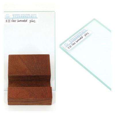 Isolamento acústico 5mm + 5mm vidro laminado isolamento acústico de grau A para janela / porta
