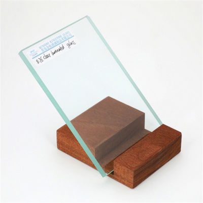 6mm + 6mm Vidro laminado transparente para balustrade escada vitrine