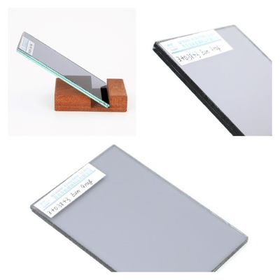 3+3MM Euro Grey Safety Laminated Glass À prova de explosão Alta transparência