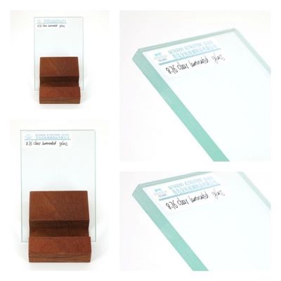 Segurança Decorativa Laminada de Vidro Flutuante Resistente a Estragos 6,38 mm - 25,52 mm Espessura