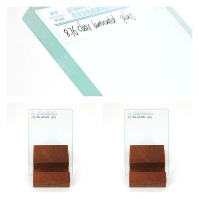 Vidro de janela acústico laminado e insonorizado 6,76 mm 8,76 mm 10,76 mm Espessura