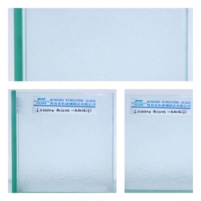 Vidro transparente / opaco Flot Louver Retangular Jalousie Janela de vidro Latas