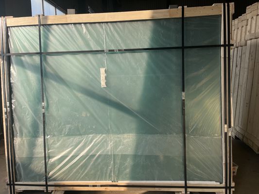 Vidro laminado de segurança com tamanho de corte pequeno Estrutura de tamanho grande
