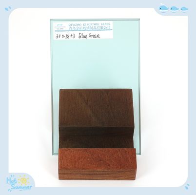 Solução de projeto Windows vidro laminado em transparente / lacte / cinza / azul / verde / preto